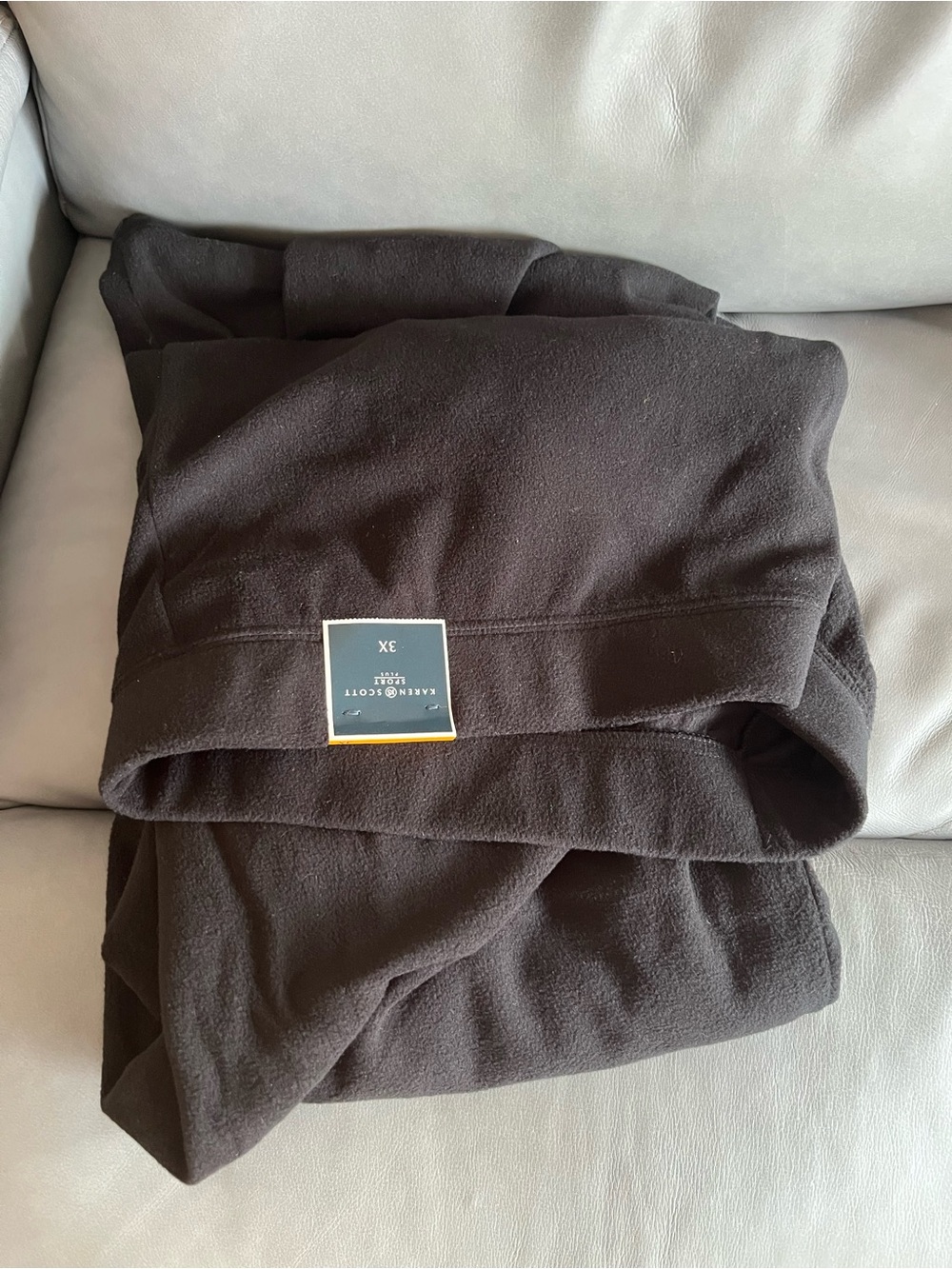 Karen Scott 3X NWT fleece pants